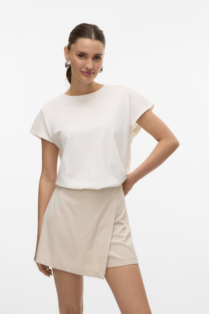 VMEMMY SS LACE TAPE TOP JRS NOOS 10325735 Snow White
